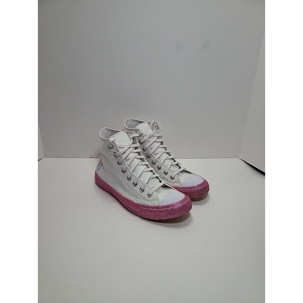 Converse‎ Chuck Taylor All Star Hi x Miley Cyrus Size 9.5w/7.5m White 2018